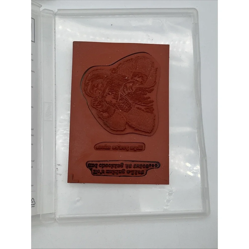 Mixed‎ Lot Cling Rubber Stamps Stampin' Up Hero Arts TPC Studio